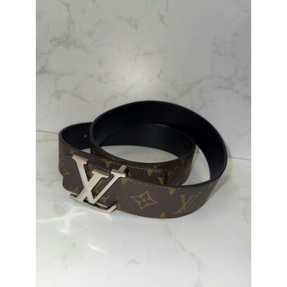 Louis Vuitton Monogram Belt in Brown - Excellent Condition